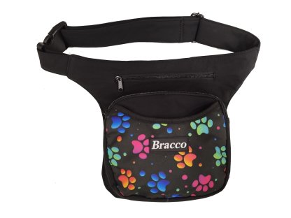 Bracco belt for training and or for going out, paws and dots- different sizes 