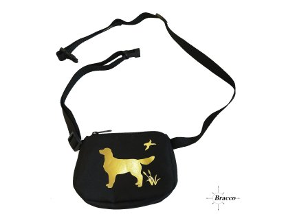 Bracco One Pocket, Hundeleckerlitasche - Flat Coated Retriever- verschiedene Farben 2