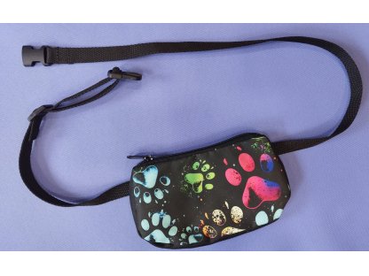 Bracco One Pocket, Hundeleckerlitasche - verschiedene Varianten und Größen, farbige Pfoten 2.