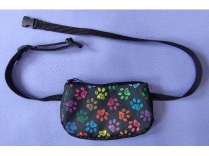 Bracco One Pocket, Hundeleckerlitasche - verschiedene Varianten und Größen, farbige Pfoten. 2