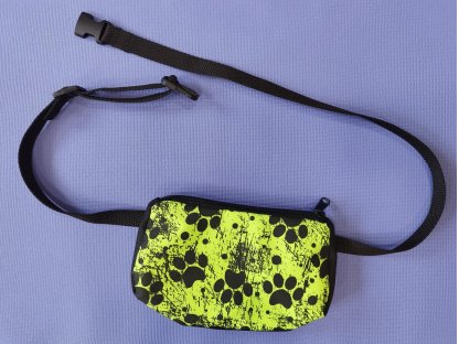 Bracco pamlskovník One Pocket- různé varianty a velikosti, žlutý/tlapky