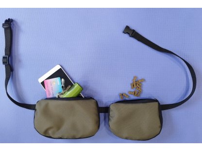 Bracco One Pocket, Hundeleckerlitasche - verschiedene Größen, khaki 2