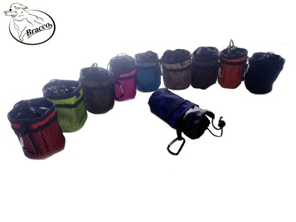 Bracco snack bag for dog, various colors.