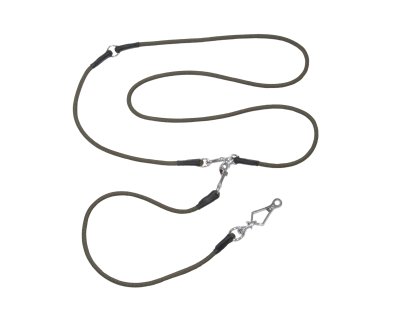 Bracco handgefertigte Jagdleine 8 mm mit Karabinerhaken