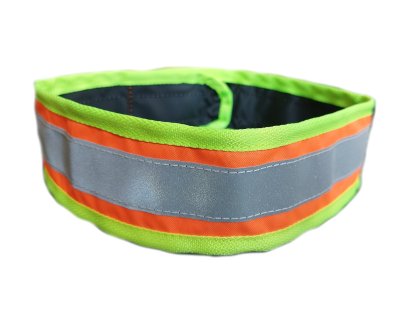 Bracco Reflective Collar Band, Velcro- orange