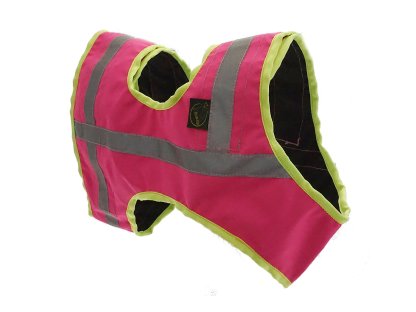 Bracco Signal vest for hunting dog, pink- possibility of phone number, name, GPS pocket  etc.