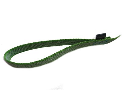 Bracco check cords with anti-slip, different lengths and types, green.