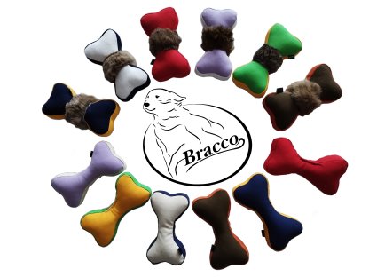 Bracco Teacher Dummy Bone, 250 g - various colors.