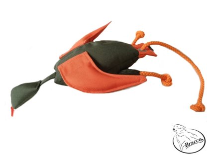 Bracco Teacher quail Dummy, khaki/orange - different weights. 