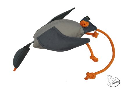 Bracco Teacher quail Dummy, light grey/dark grey - different weights. 