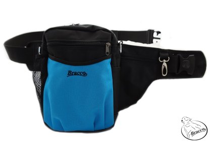 Bracco dog training belt Multi, black/blue.