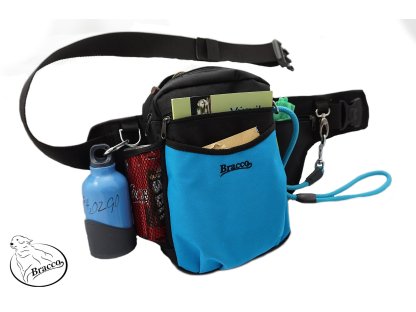 Bracco dog training belt Multi, black/blue.