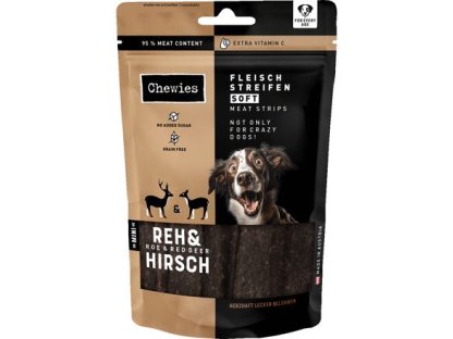 Chewies Fleischstreifen Soft Roe and Red Deer Mini 70 g