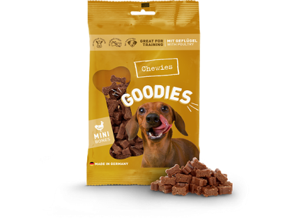 Chewies Goodies s drůbežím 125 g