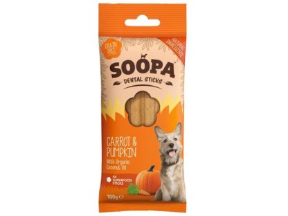 Soopa Carrot & Pumpkin Dental Sticks 100 g