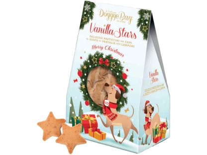 DoggyeBag Vanilla Stars s vanilkou a malinou 180 g