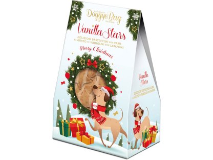 DoggyeBag Vanilla Stars s vanilkou a malinou 180 g 2