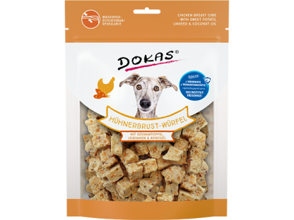 Dokas Chicken breast cube with sweet potato 150 g