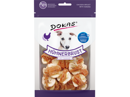 Dokas Dried chicken breast with banana 70 g