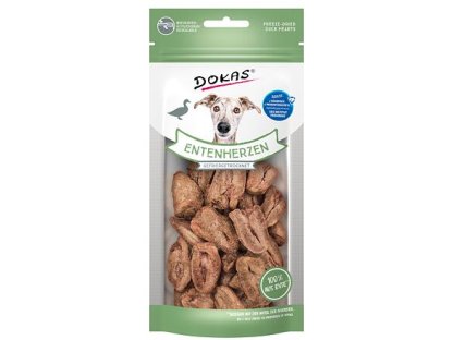 Dokas Freeze dried duck hearts 22 g