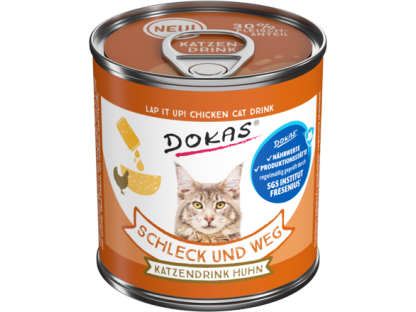 Dokas Lap it up! chicken and coconut water cat drink 100 g