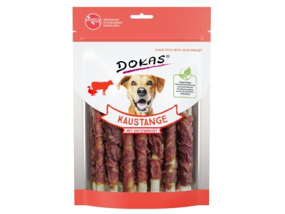 Dokas - Tyčinky z hovězí kůže obalené kachním 200 g