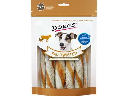 Dokas Chew twisters with rumen and chicken fillet 200 g