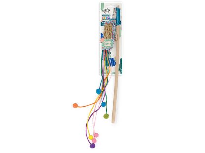 AFP Whisker Fiesta Wand Fire Cracker – with catnip