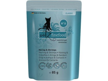 Catz Finefood No.13 – Herring and shrimp 85 g