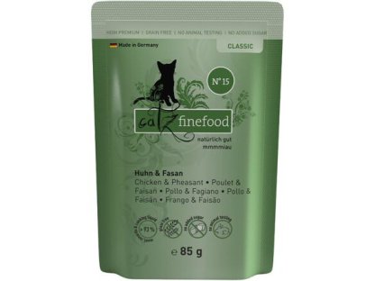 Catz Finefood No.15 – Chicken and pheasant 85 g