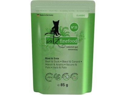 Catz Finefood No.23 – Beef and duck 85 g