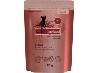 Catz finefood No.3 - Poultry 85 g