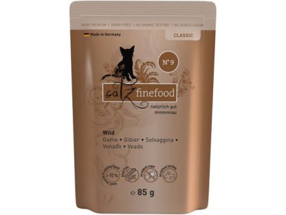 Catz Finefood No.9 – Venison 85 g