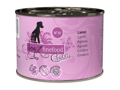 Dogz Finefood No.10 – Lamb 200 g