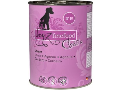 Dogz Finefood No.10 – Lamb 400 g