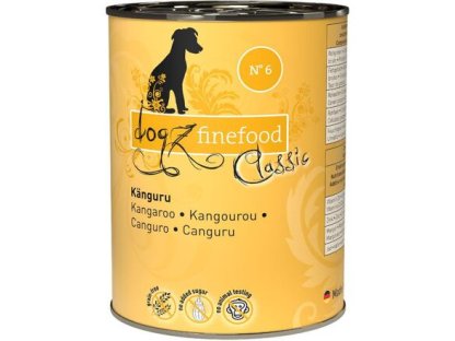 Dogz Finefood No.6 – Kangaroo 400 g