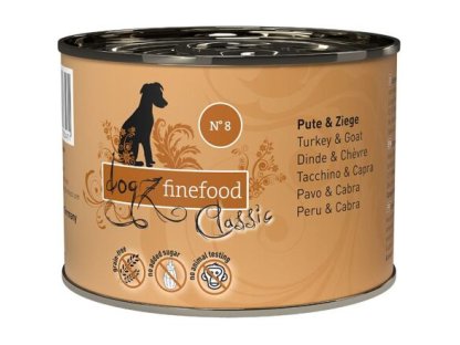 Dogz Finefood No.8 – Turkey and goat 200 g