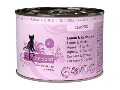 Catz Finefood No.11 – Lamb and rabbit 200 g