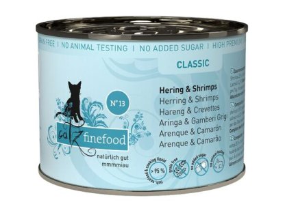 Catz Finefood No.13 – Herring and shrimp 200 g