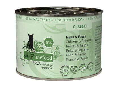 Catz Finefood No.15 – Chicken and pheasant 200 g