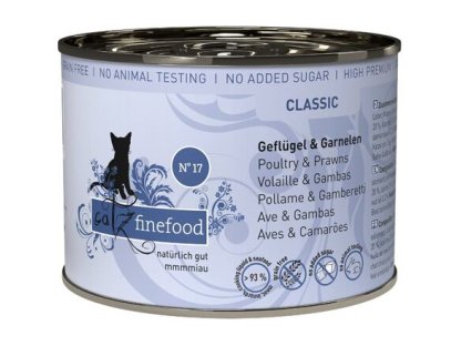 Catz Finefood No.17 – Poultry and shrimp 200 g