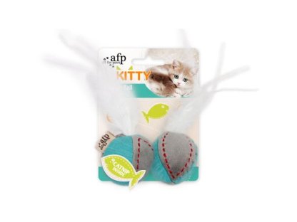 AFP Kitty – Feather Ball – with catnip