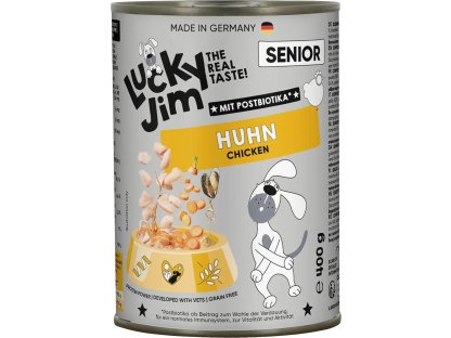 Lucky Jim Classic Senior s kuřecím masem 400 g