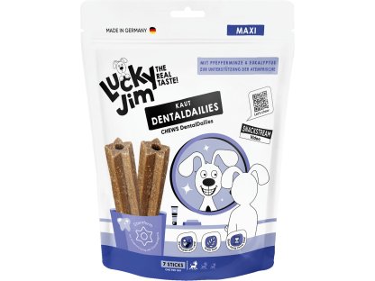Lucky Jim DentalDailies Dentální tyčinky s mátou Maxi 350 g