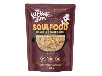 Lucky Jim Soulfood Hühnerfrikassee Kuřecí frikasé s mrkví a jogurtem 300 g