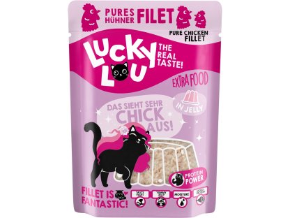 Lucky Lou Extra Food Filet z kuřete v želé 70 g