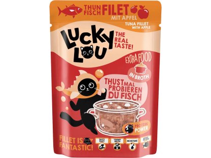 Lucky Lou Extra Food Filet z tuňáka s jablkem ve vývaru 70 g