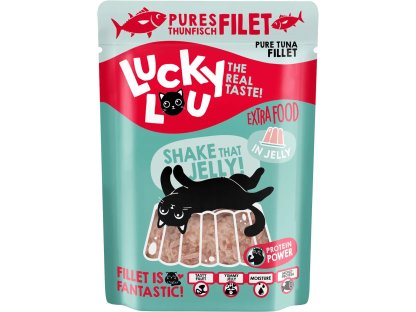 Lucky Lou Extra Food Filet z tuňáka v želé 70 g