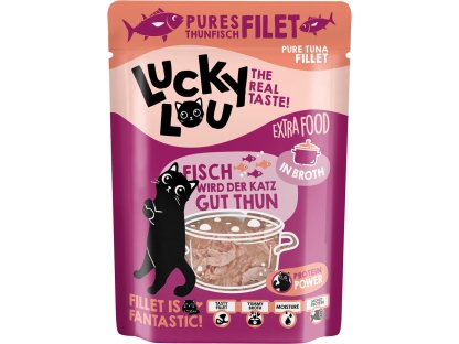 Lucky Lou Extra Food Filet z tuňáka ve vývaru 70 g
