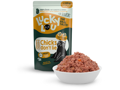 Lucky Lou Lifestage Senior Poultry 125 g